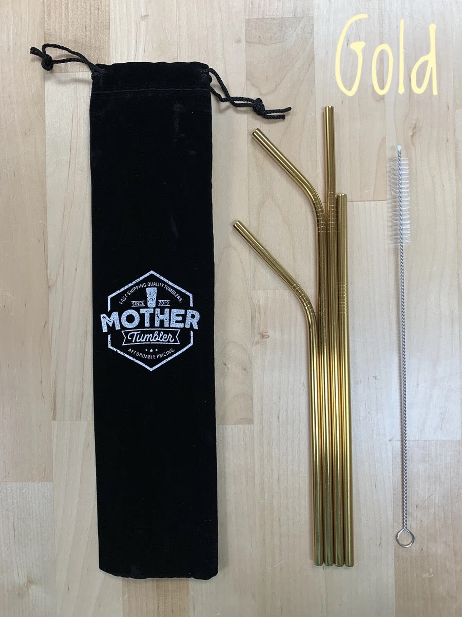 Mother Tumbler Stainless Steel Straws