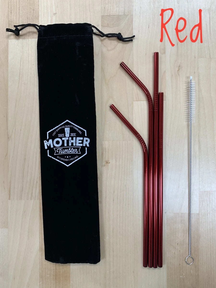 Mother Tumbler Stainless Steel Straws
