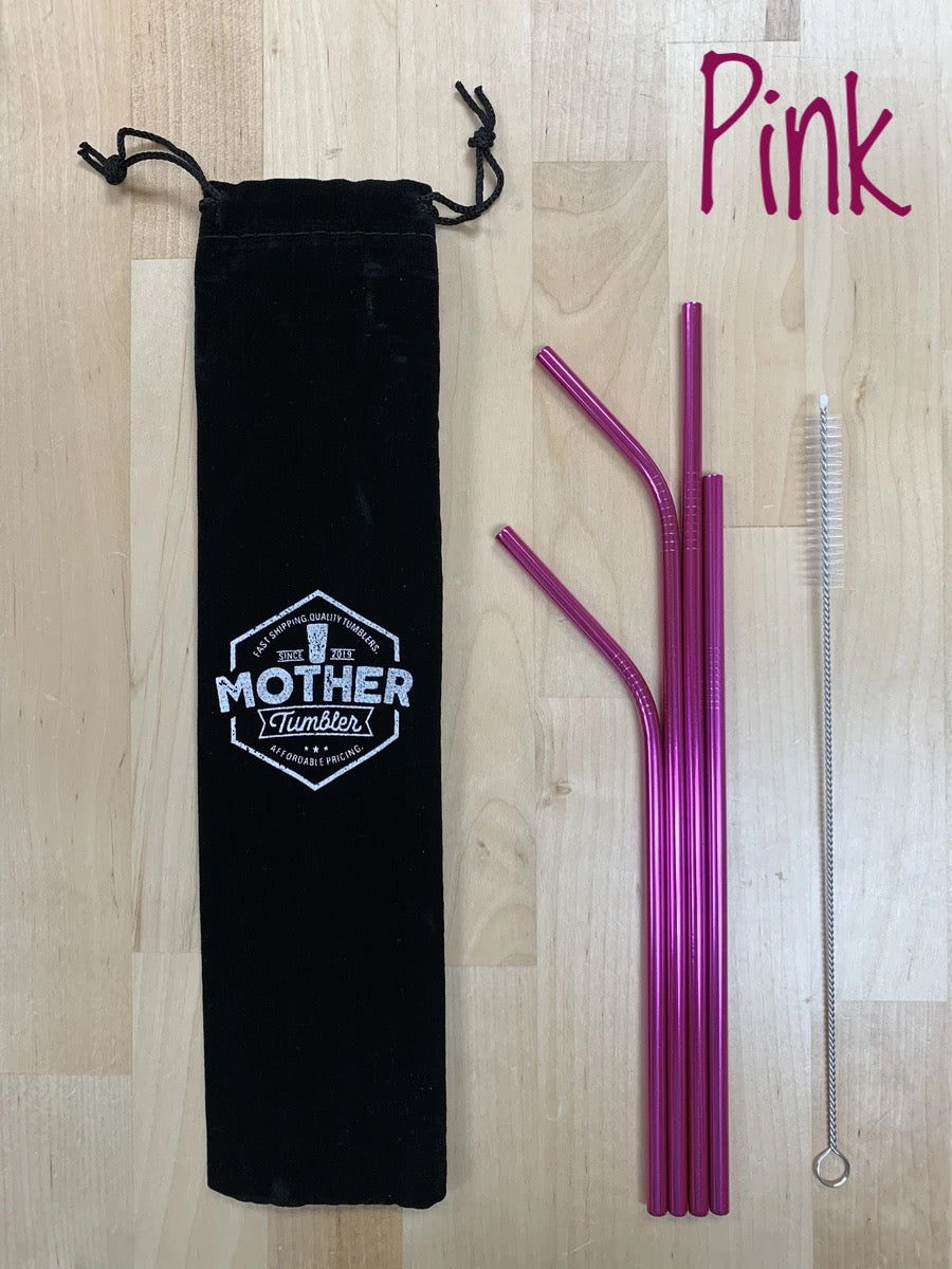 Mother Tumbler Stainless Steel Straws