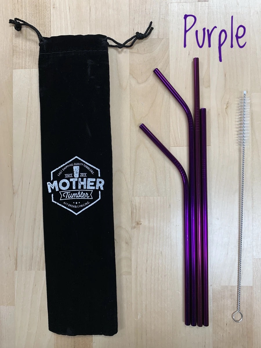 Mother Tumbler Stainless Steel Straws