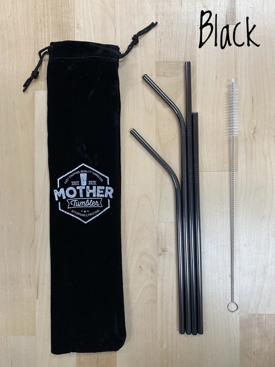 Mother Tumbler Stainless Steel Straws