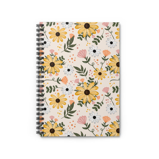 Spring Florals Spiral Notebook