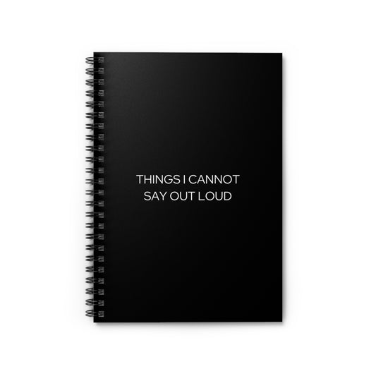 Internal Thoughts Spiral Notebook