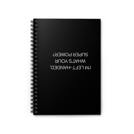 Left-Handed Spiral Notebook