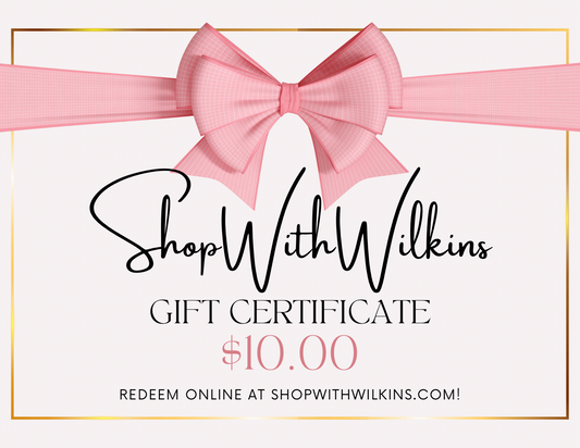 Gift Certificate