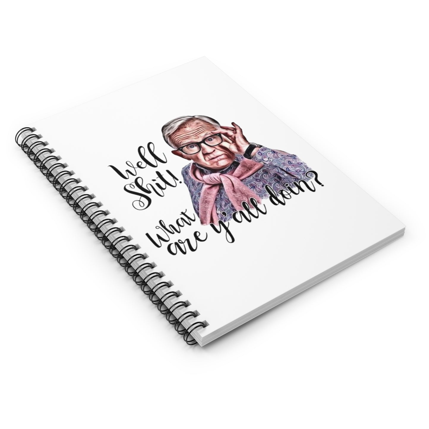 Leslie Jordan Spiral Notebook