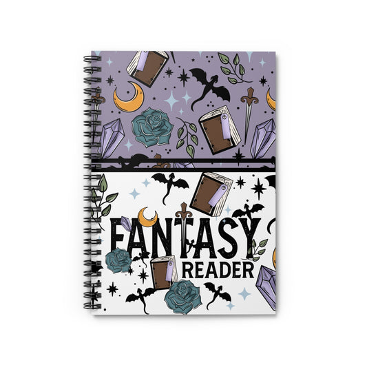 Fantasy Reader Spiral Notebook