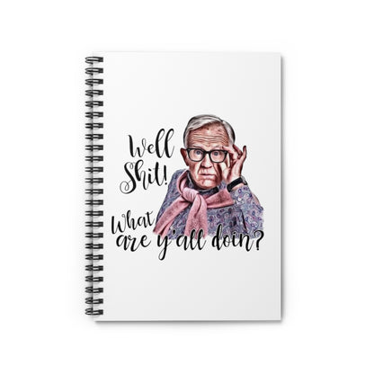 Leslie Jordan Spiral Notebook