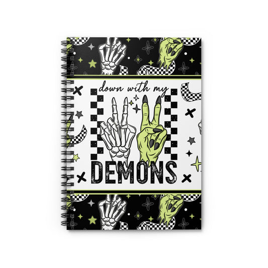 Demons Spiral Notebook