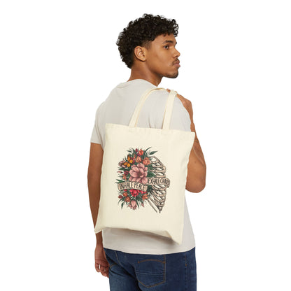 Inhale Peace Exhale Chaos - Tote Bag