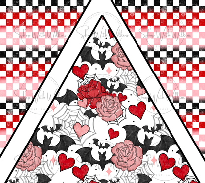 Checkered Love Bats Split