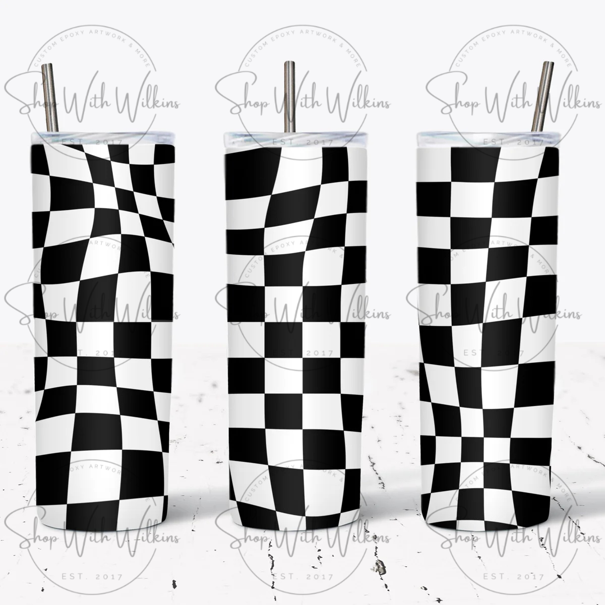 Wavy Checker