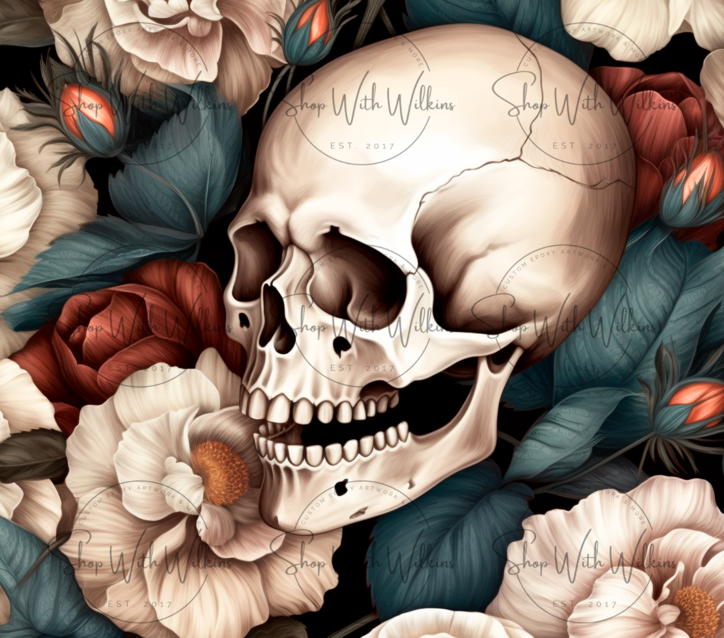 Skulls & Flowers