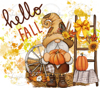 Hello Fall Gnome