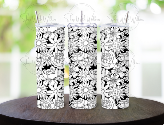 Monochrome Flowers