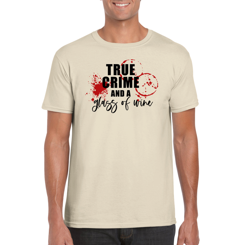 True Crime & Wine Tee